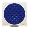 Renaiss Funda redonda de 8.9 x 9.2 ft color azul real_1