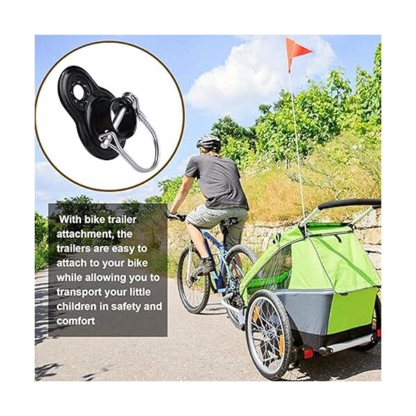 Remolque de bicicleta acoplador de bicicleta paquete de_6