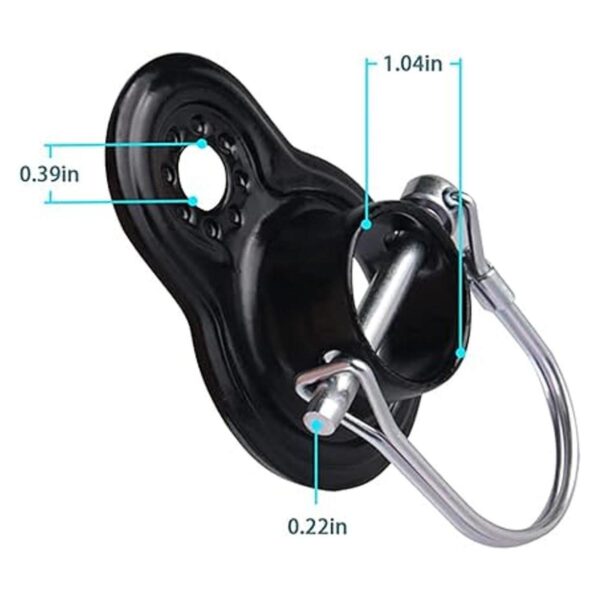 Remolque de bicicleta acoplador de bicicleta paquete de_3