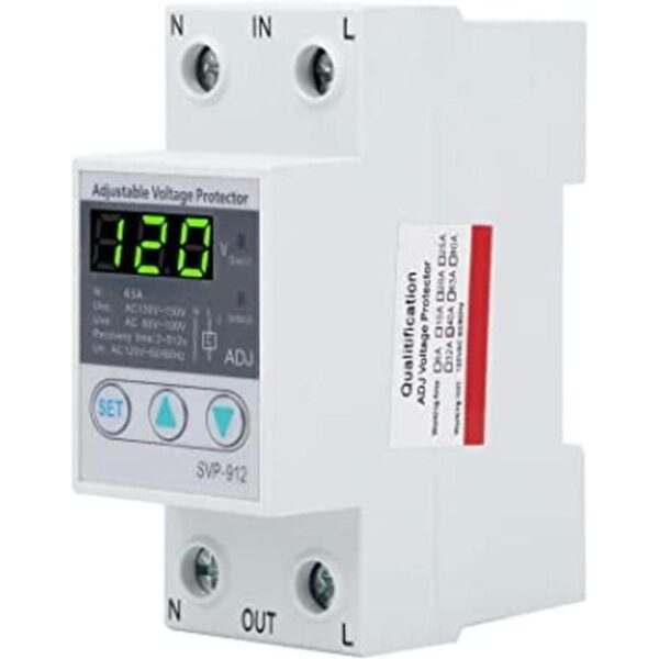 Relé protector de voltaje SVP912 120VAC autorecuperación