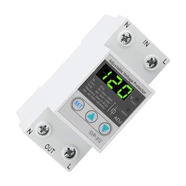 Relé protector de voltaje SVP912 120VAC autorecuperación