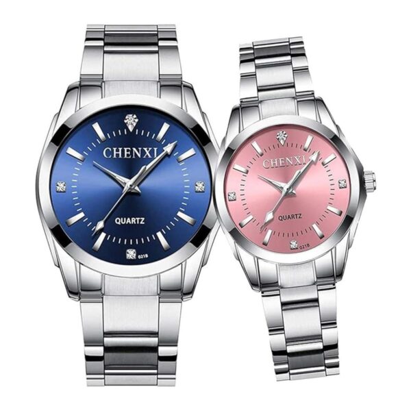 Relojes para parejas para hombres y mujeres reloj de_1