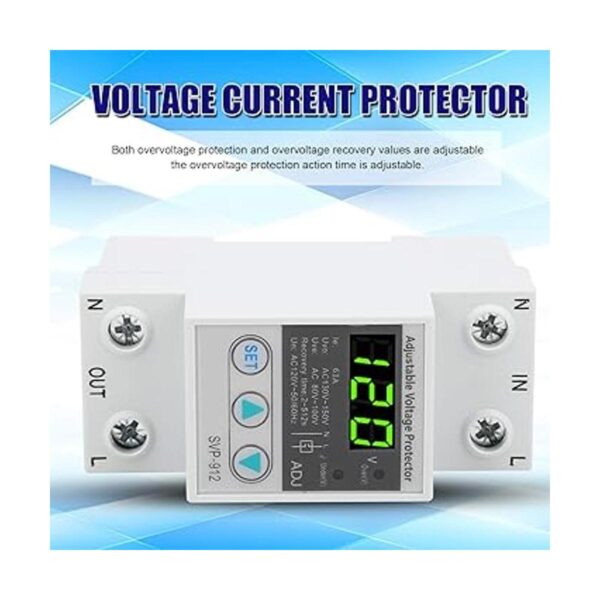 Relé protector de voltaje SVP912 120VAC autorecuperación