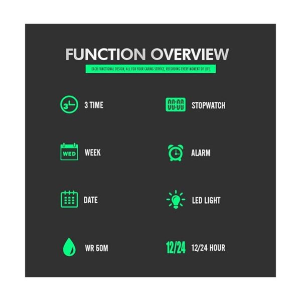 Relojes deportivos digitales de cara grande para hombre_3