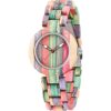 Relojes de madera analógica de cuarzo analógico de madera_1