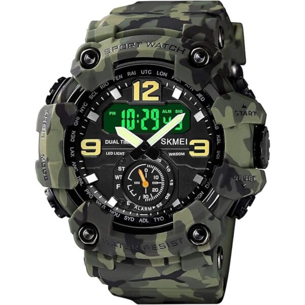 Relojes deportivos digitales de cara grande para hombre_1
