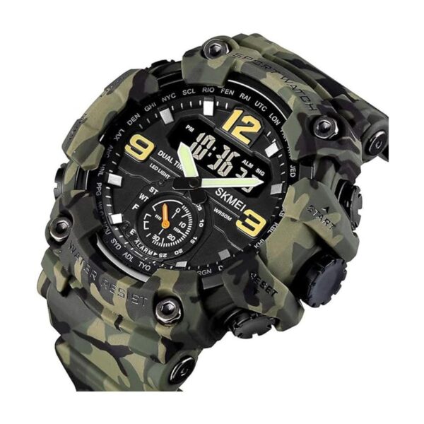 Relojes deportivos digitales de cara grande para hombre_2