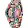 Relojes de madera para hombre hechos a mano coloridos_1