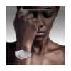 Reloj unisex de lujo con diamantes de cristal reloj de