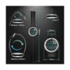 Reloj subacuático de 328.1 ft podómetro para hombres y