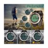 Reloj subacuático de 328.1 ft podómetro para hombres y