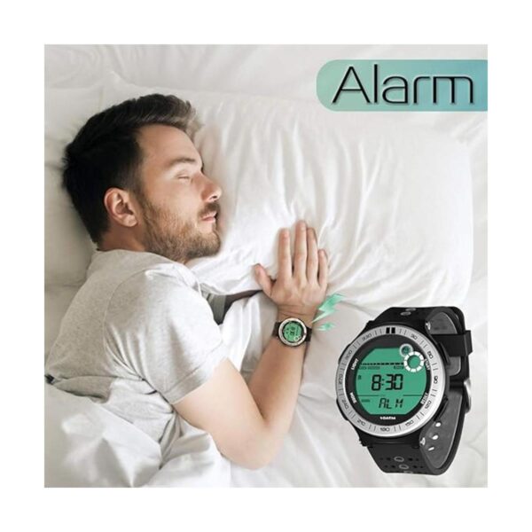 Reloj subacuático de 328.1 ft podómetro para hombres y