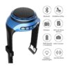 Reloj inalámbrico impermeable con altavoz Bluetooth_2