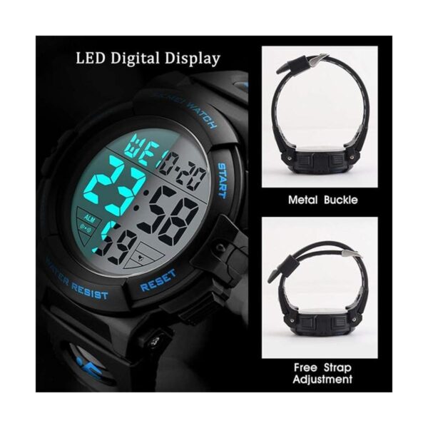 Reloj digital para hombre relojes militares deportivos_4