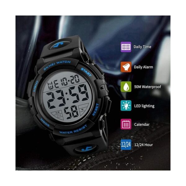 Reloj digital para hombre relojes militares deportivos_3