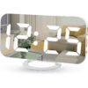 Reloj despertador digital relojes electrónicos con espejo_1