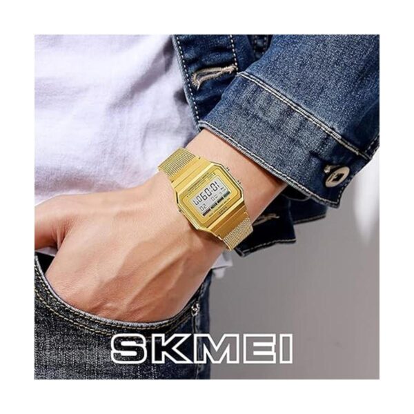 Reloj deportivo clásico unisex para mujer y hombre con_6