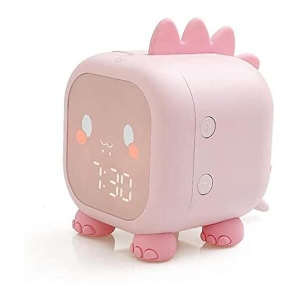 Reloj despertador despertador de dinosaurio para niñas