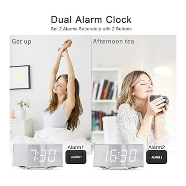 Reloj despertador digital con pantalla grande 8.7_6