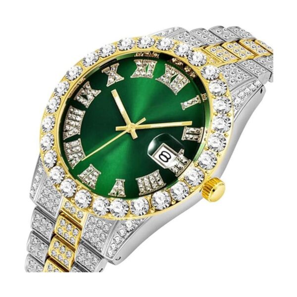 Reloj de pulsera para hombre Hip Hop Jewelry con diamantes
