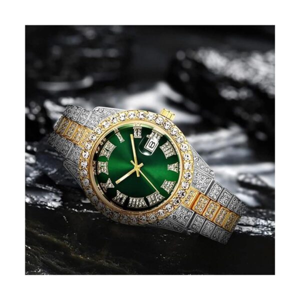 Reloj de pulsera para hombre Hip Hop Jewelry con diamantes