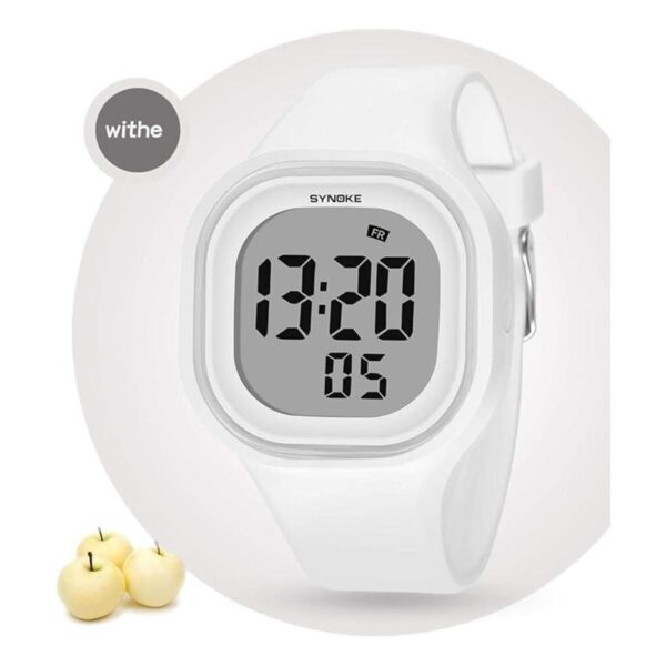 Reloj de silicona impermeable de los estudiantes de los