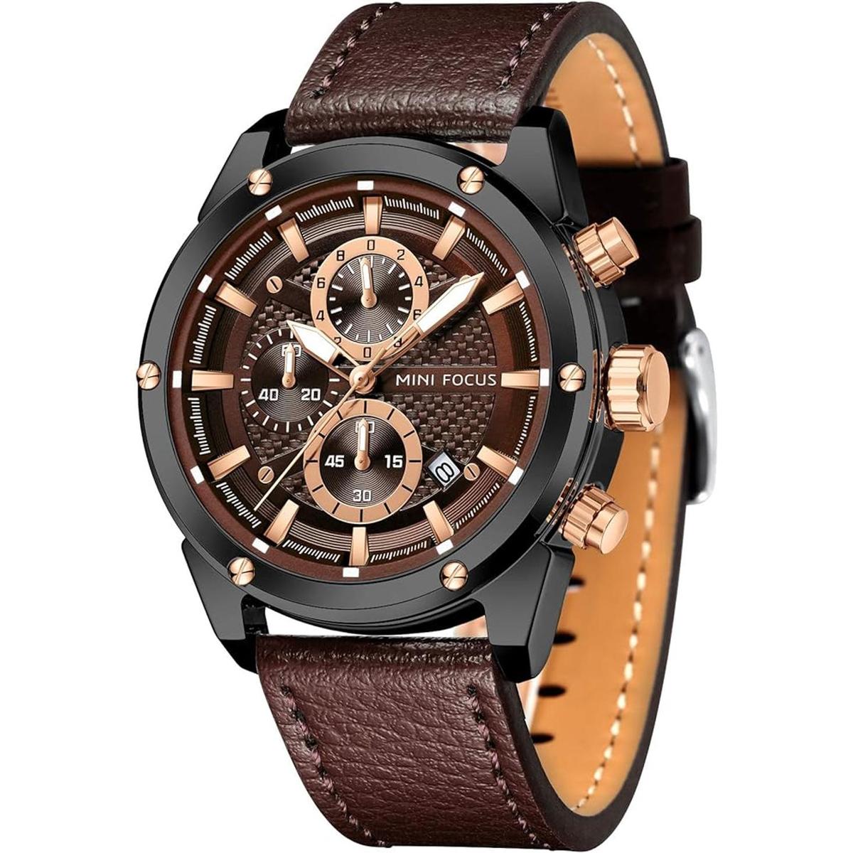 Reloj de pulsera para hombre de negocios informal