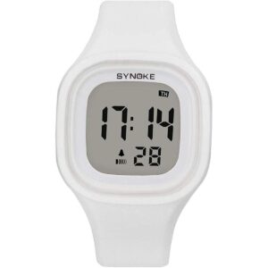 Reloj de silicona impermeable de los estudiantes de los