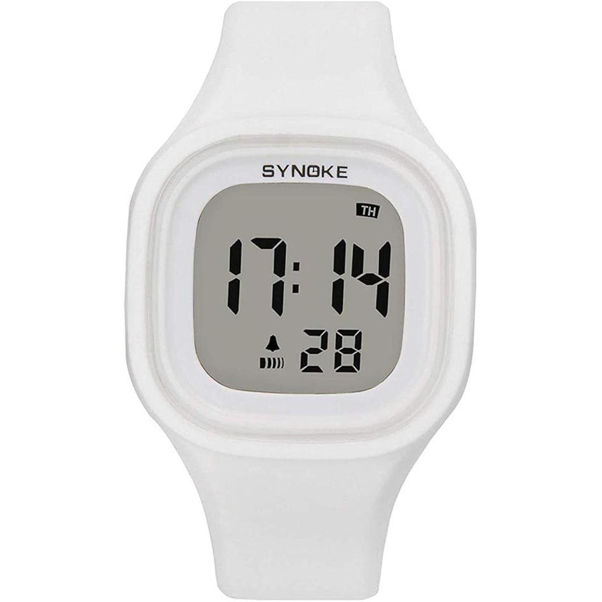Reloj de silicona impermeable de los estudiantes de los