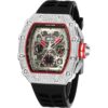 Reloj de pulsera unisex punk brillante para hombre reloj