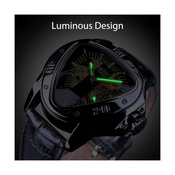 Reloj de pulsera mecánico para hombre esfera de carreras
