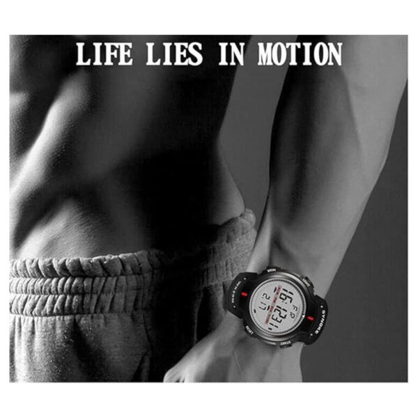 Reloj de pulsera analógico digital para hombre con esfera