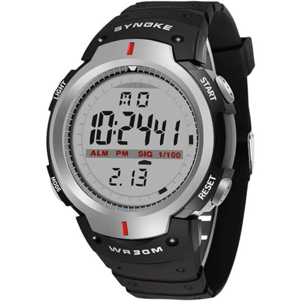 Reloj de pulsera analógico digital para hombre con esfera