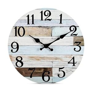 Reloj de pared Reloj de pared de madera silencioso sin_1