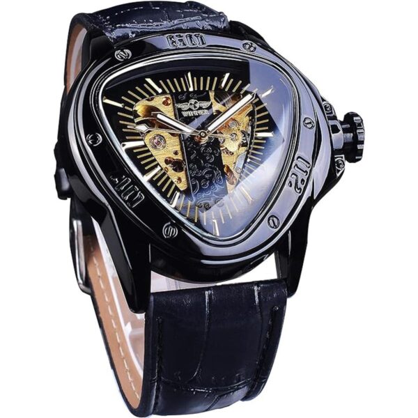 Reloj de pulsera mecánico para hombre esfera de carreras