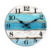 Reloj de pared Reloj de pared azul con temática de_1