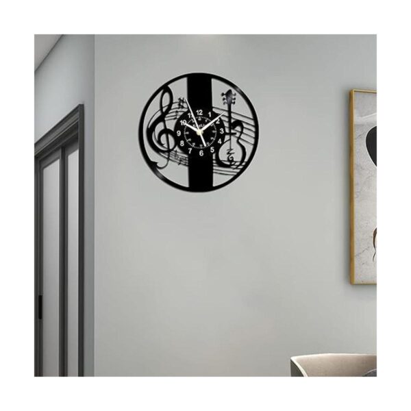 Reloj de pared de discos de vinilo de música Kinglive