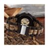 Reloj de madera para hombre reloj de madera con