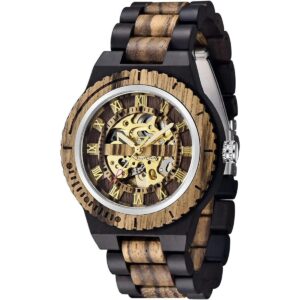 Reloj de madera para hombre reloj de madera con