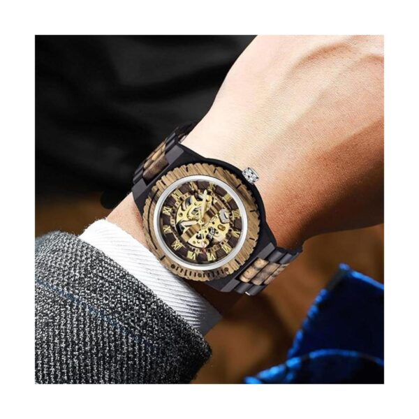 Reloj de madera para hombre reloj de madera con