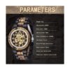 Reloj de madera para hombre reloj de madera con