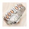 Reloj automático de moda señoras reloj analógico acero_4