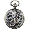 Reloj de bolsillo mecánico Steampunk con números romanos