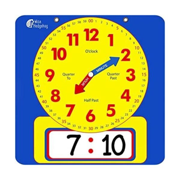 Reloj de demostración de enseñanza de escribir y limpiar_1