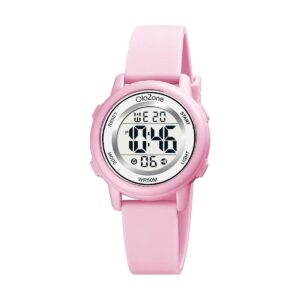 Reloj analógico para niñas niños 3D de dibujos animados_1