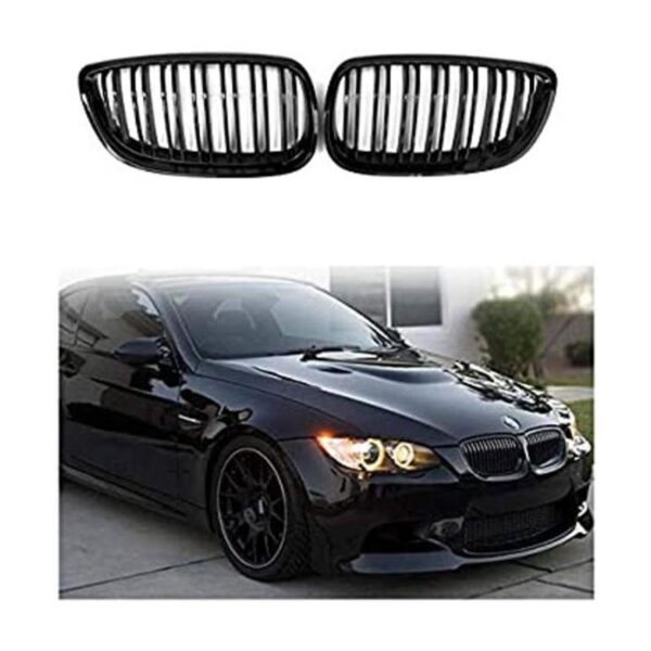 Rejilla E92 ABS brillante negro frente de repuesto para 3_1