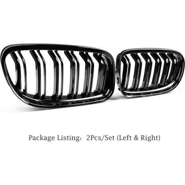 Rejilla E90 ABS brillante negro frente de repuesto para_3
