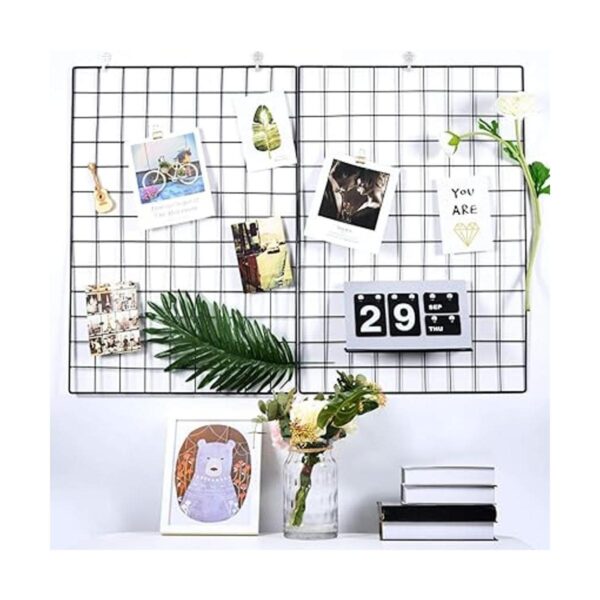 Rejilla para pared de fotos panel decorativo de malla