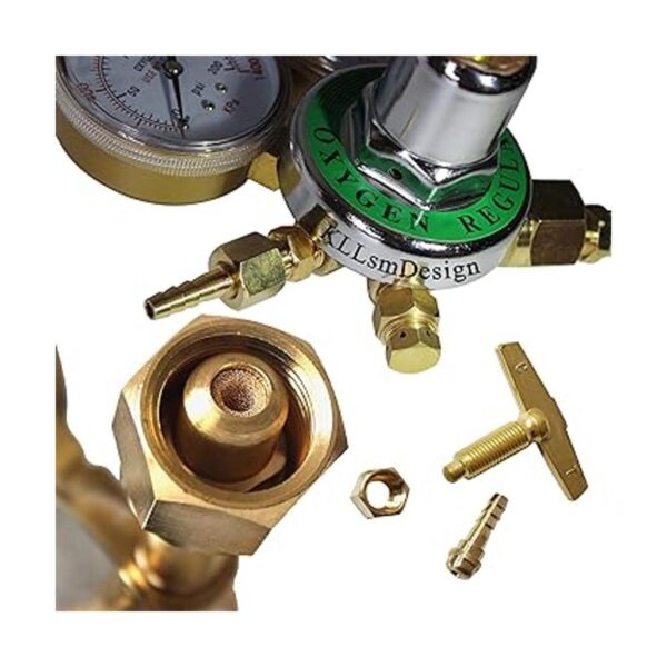 Regulador de oxígeno KLLsmDesign de gran calibre de tanque