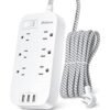 Regleta de alimentación cable de extensión de enchufe_1
